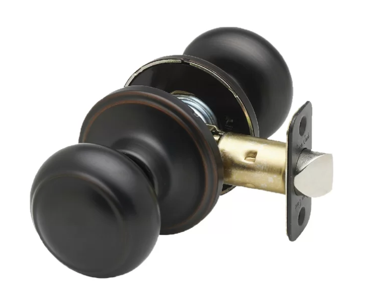 Stainless Steel 304 material Matte Black knob cylindrical lock korean style door lock