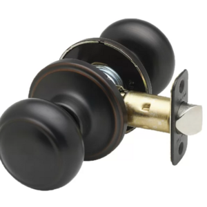 Stainless Steel 304 material Matte Black knob cylindrical lock korean style door lock