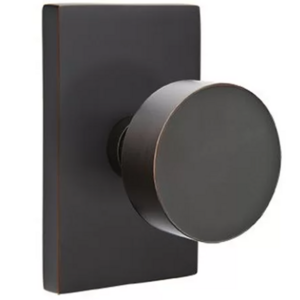 Matte black modern design door dummy knob function for interior doors