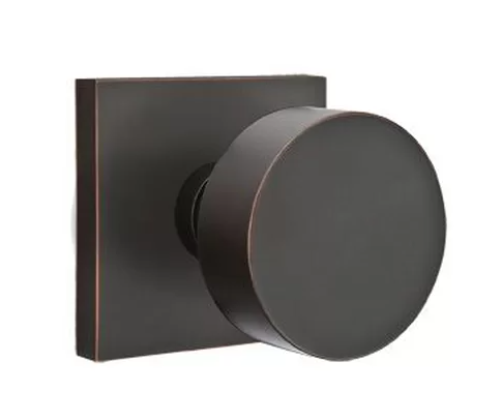 Matte black modern design door dummy knob function for interior doors