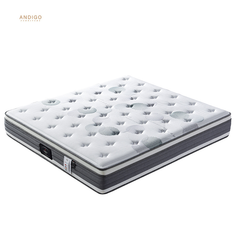 Professional Memory Foam Mattress Topper 5 Zone Pocket Spring Mattress Home Furniture Matelas Latex Modern Latex Sheet Latex Cap