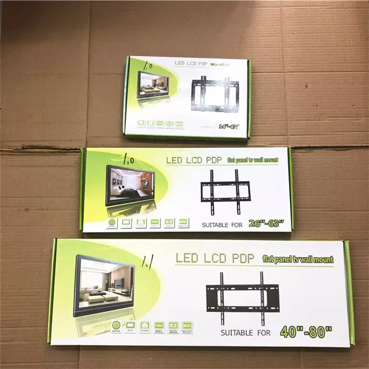 Universal 26 55 63 inch Flat Panel LED/LCD Fixed TV Wall Mounts TV Bracket