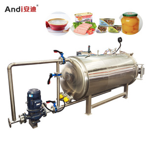 Pressure Steam Sterilizer Automatic Cooking Machine Pressure Canner Industrial Kettle