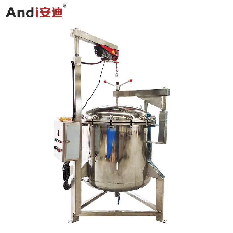 Industrial High Temperature Pressure Cooker Pressure Cooker 100 Liter Food Cooking Machine