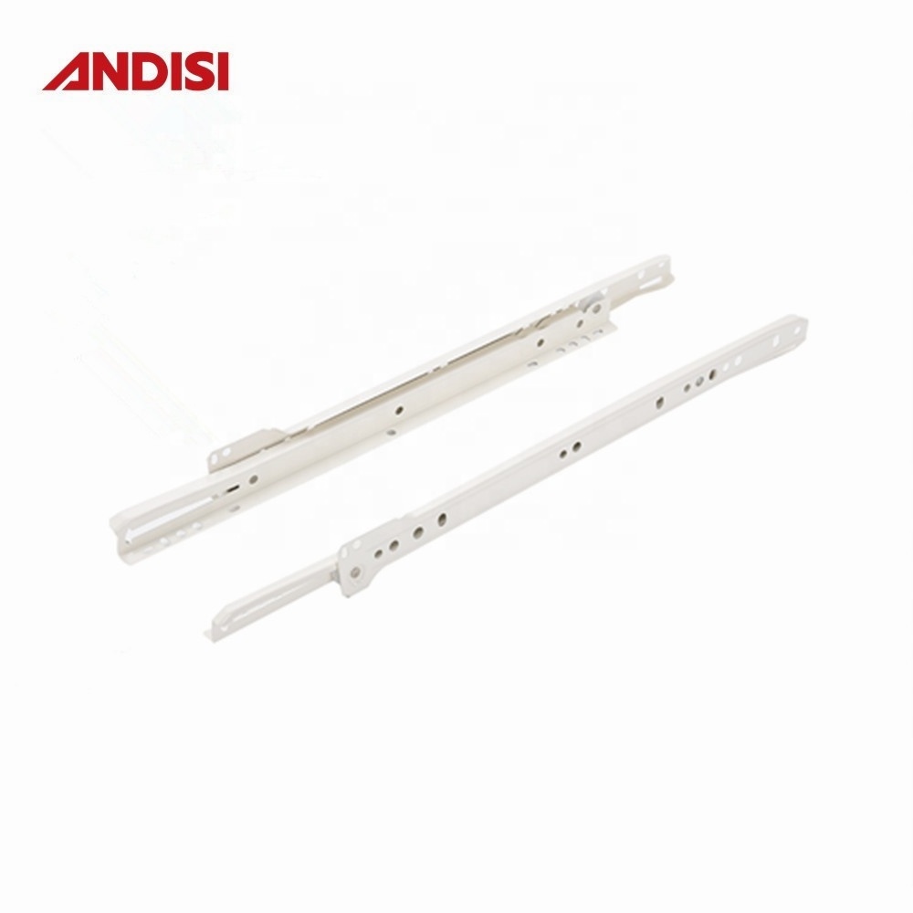 ANDISI Factory drawer slide rollers and wheels for drawer using White Powder Coated Nylon fgv drawer slide