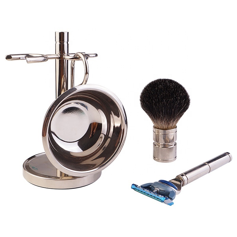 2020 TOP design brush set wholesale shaving brushes with bowl