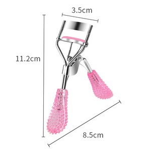 2023 New Own Brand Heated Eyelash Curler Mini Portable Electric Heated Eyelash Curler USB Rechargeable Beauty Tool