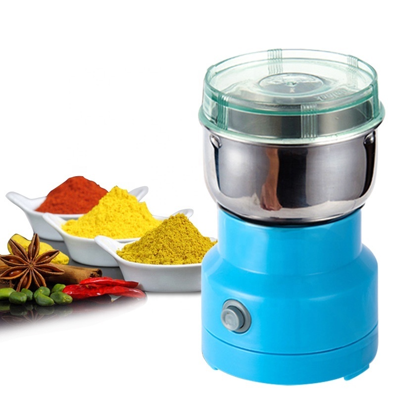 Small Turmeric Spice Red Chilli Food Grinding Mill Powder Pulverizer Smash Grinder Machine Price