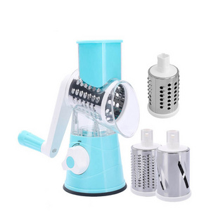 Manual Vegetable Cutter Slicer Kitchen Accessories Multifunctional Round Rotate Mandoline Slicer Potato Cheese Kitchen Gadgets