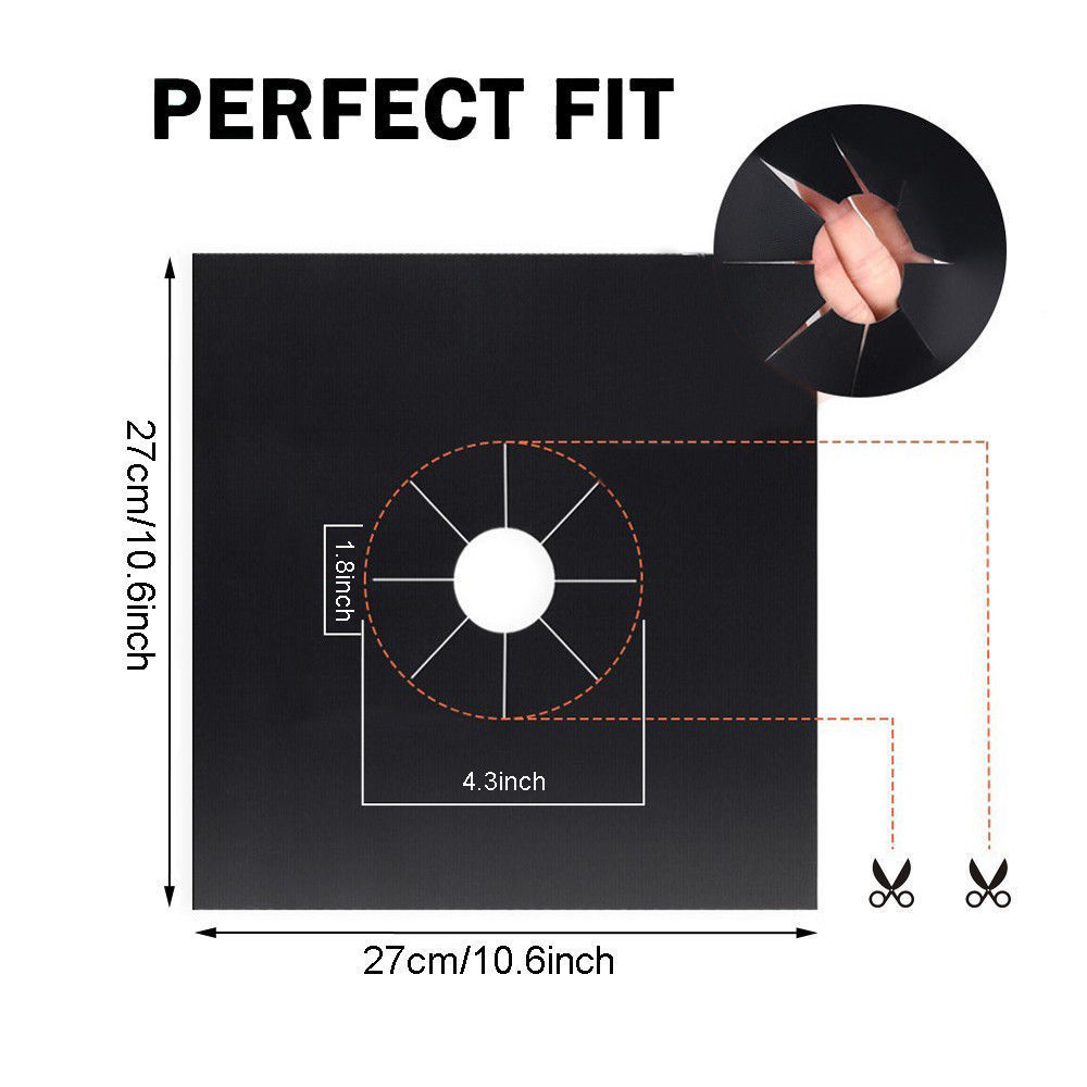 Gas Stove Protector Cooker Cover Liner Clean Mat Pad Kitchen Gas Stove Stovetop Protector Kitchen Accessories Utensils