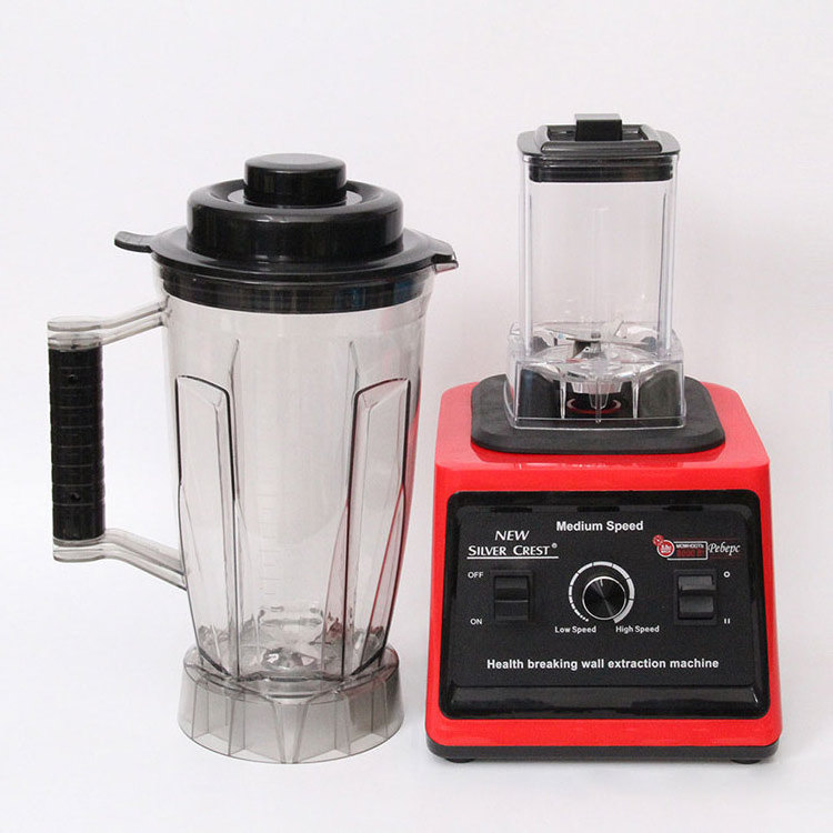 Mixeur SC-9880 8000w 2 in 1 Professional Multifunctional Mixer Food Processor Heavy Duty Commercial Silver Crest Blender