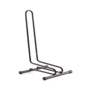 High Quality Bike Stand 1 Place Detachable with Caps Steel Material Black Color 38.5 x 29 x 67 cm Wheel Parking Width 8 cm