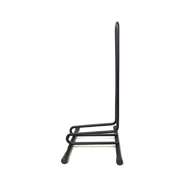 High Quality Bike Stand 1 Place Detachable with Caps Steel Material Black Color 38.5 x 29 x 67 cm Wheel Parking Width 8 cm