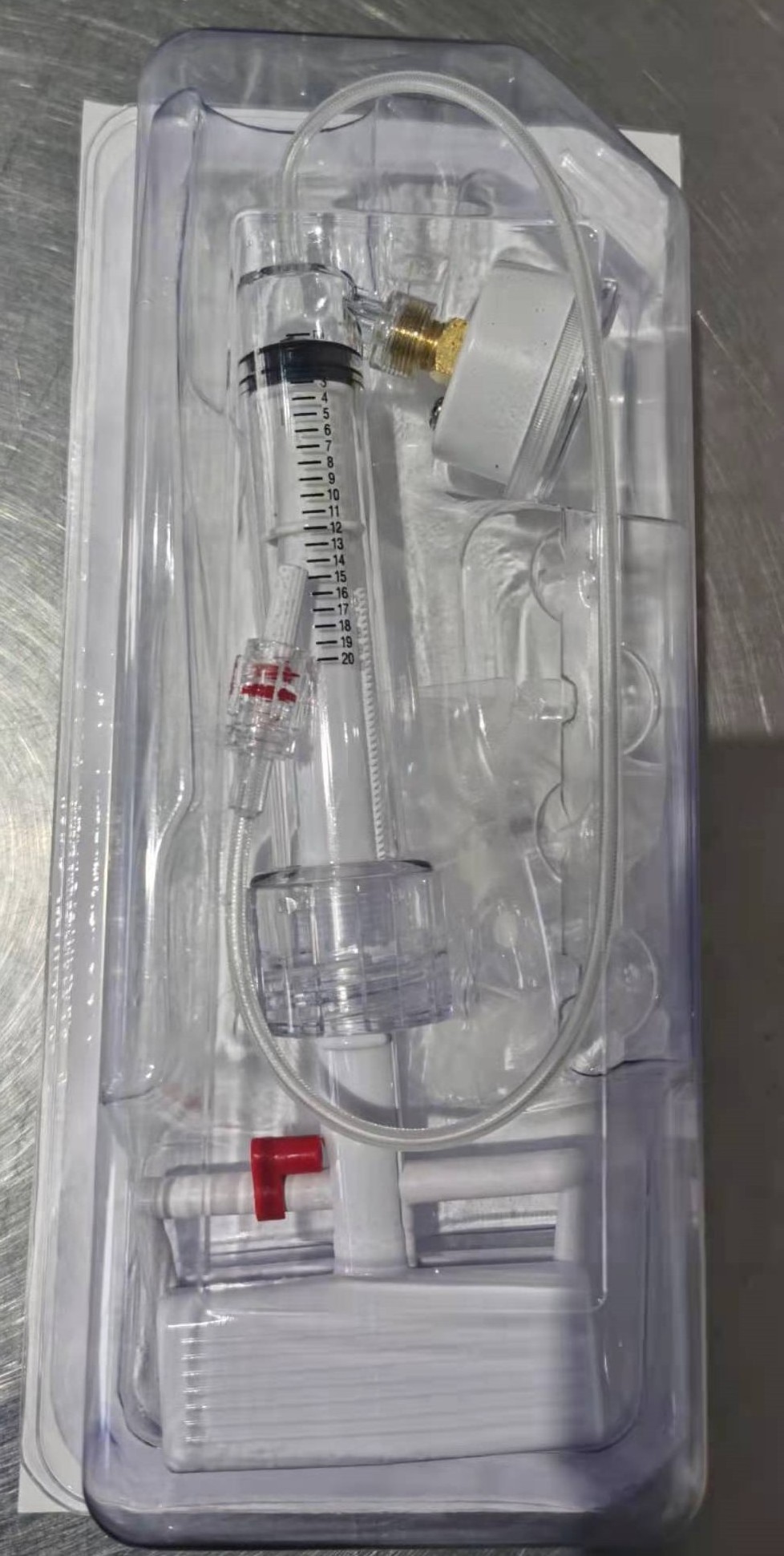 Balloon Inflation Pump Catheter Syringe Pump Orthopedic Surgical Spinal Kyphoplasty Vertebroplasty Instrument PKP PVP