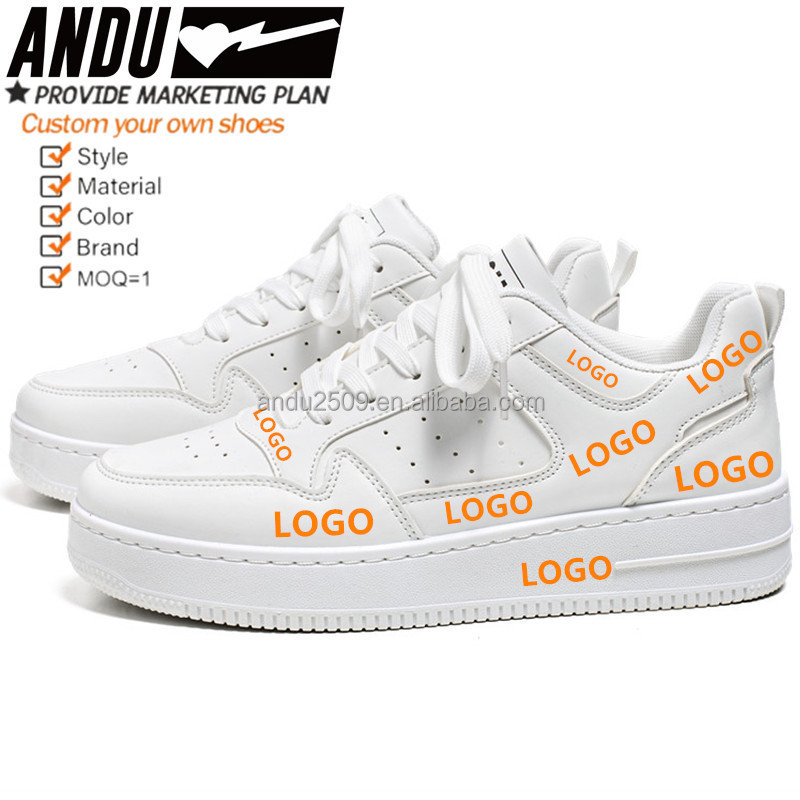 Fashion Men Blank Shoes Manufacturers Basketball Custom Logo Shoe Men Low High Casual Shoes Men Custom Sneakers