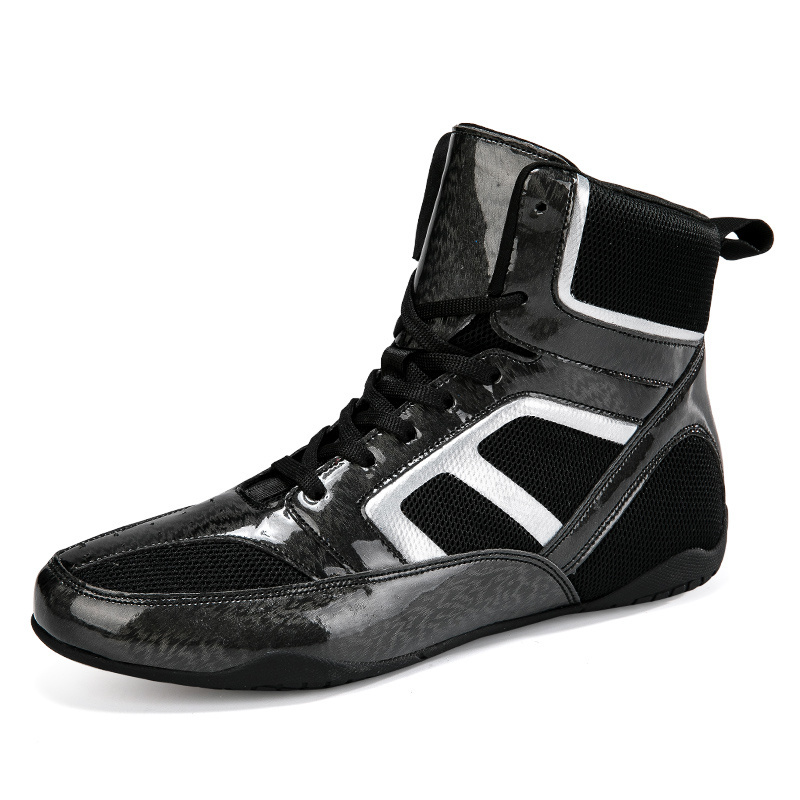 Make Your Own Boxing Gym Sneakers Custom High Quality New Design Scarpe Wrestling Pro Boxing Shoes