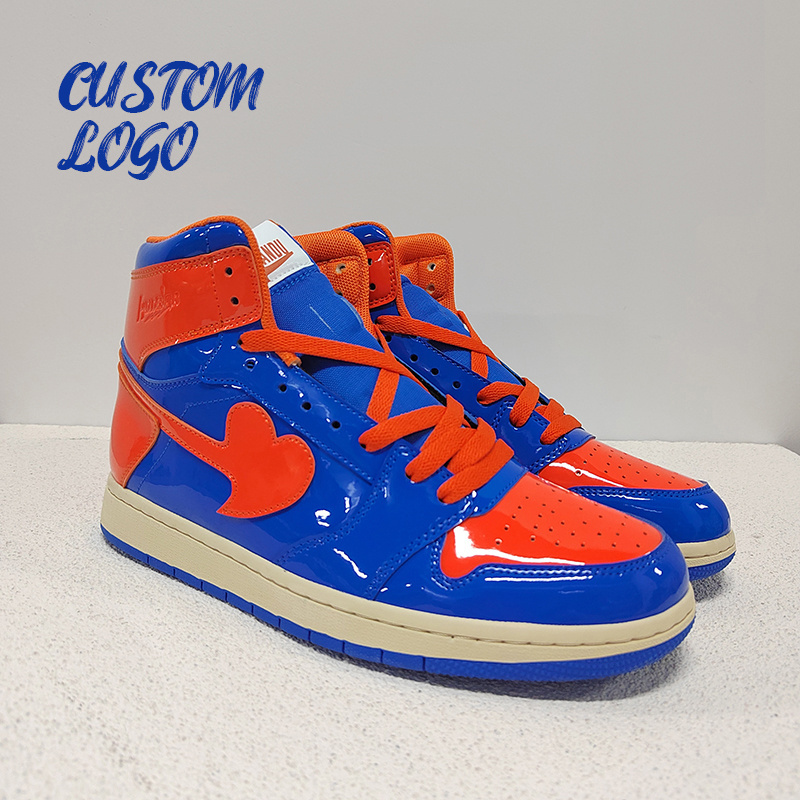 Wholesale New Genuine Leather Sneaker Chicago Custom Odm Logo Basketball Style Shoes