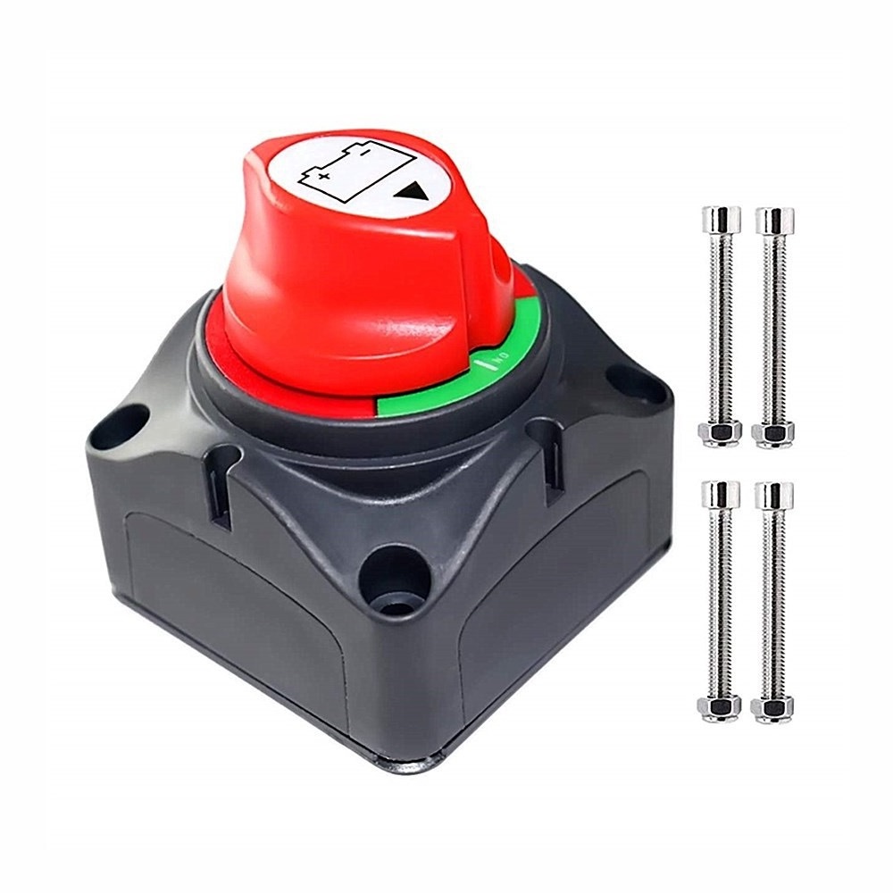 On-Off Battery Switch 2 12-48 V Battery Power Cutoff Master Switch Disconnect Isolator