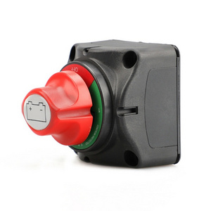 12-48V Battery Switch, 4 Position Heavy Duty Battery Isolator Disconnect Switch, Waterproof Battery Power Cut Master Switch Disc