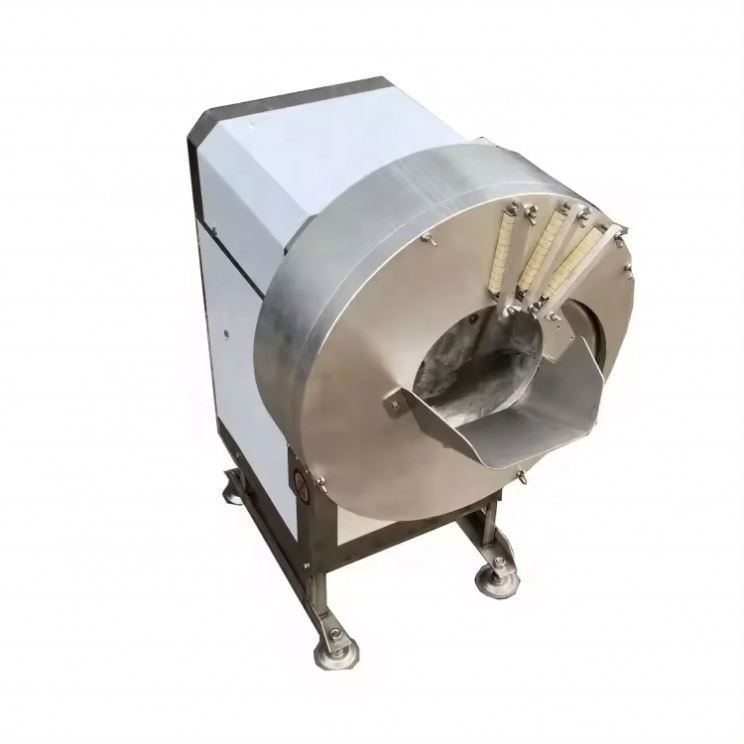 Commercial Stainless Steel slicer dicer green leafy Vegetable Cutter Fully Automatic Cutting Machine Vegetable Slicer