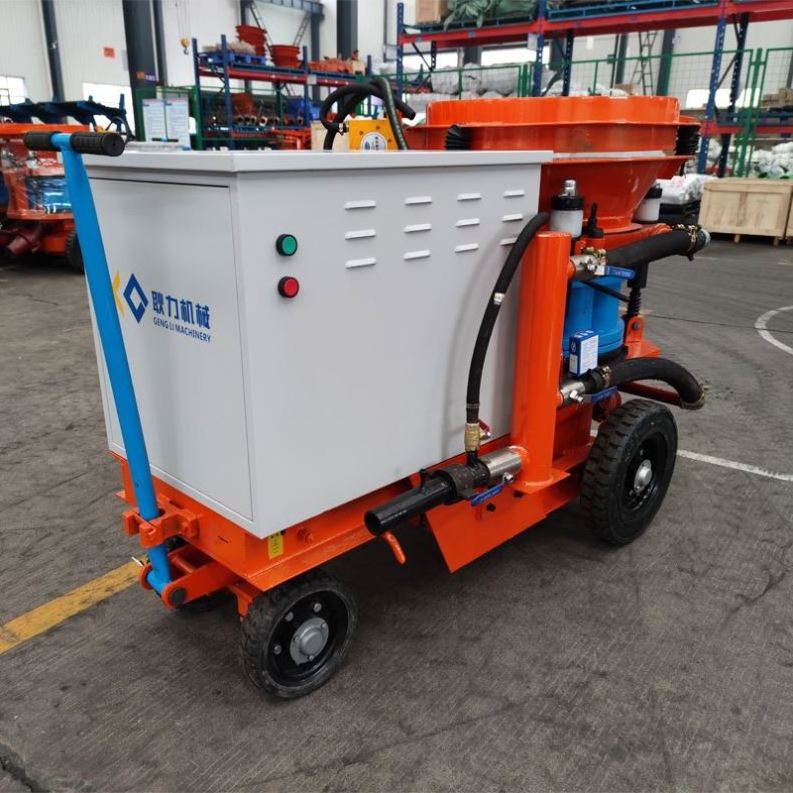 China Factory 3m3/h 5m3/h 7m3/h 9m3/h Concrete Dry Shotcrete Machine Concrete Spray Shotcrete Gunite Machine Wet and Dry