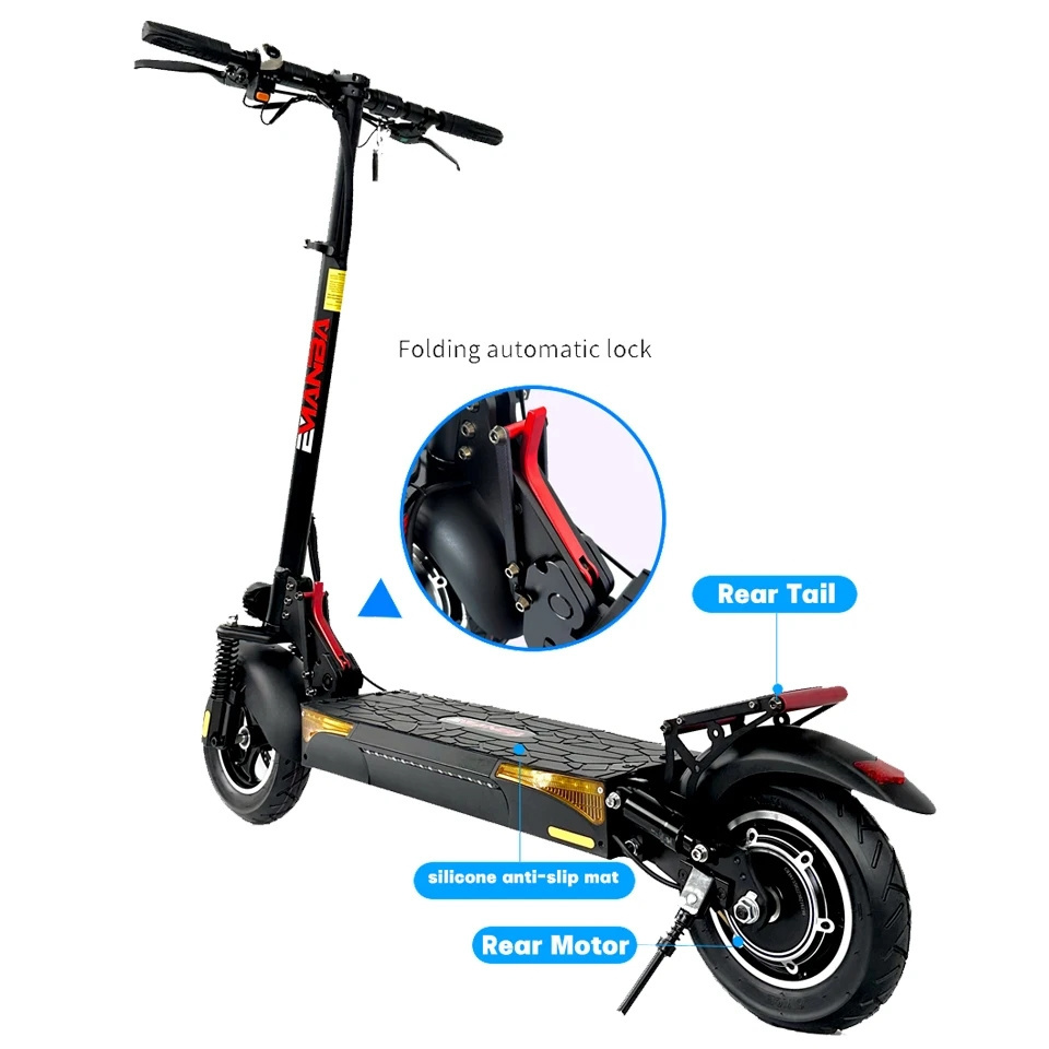 EU US UK Stock L10 48V 10 Inch Off Road Tire 800W Single Motor Fast Electric Scooters Electric Adults Powerful Wholesale Cheap