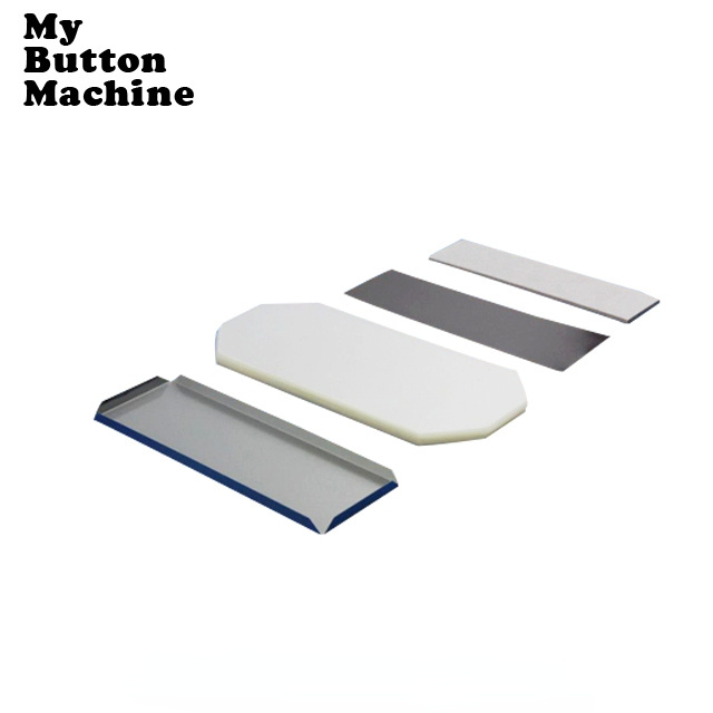 Factory wholesale 53*80mm  tin rectangle fridge magnet making machine + paper cutter + 1000pcs fridge magnet materials