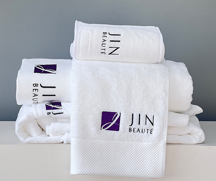 hair hairdressing towel personalized embroidered beauty salon spa towel