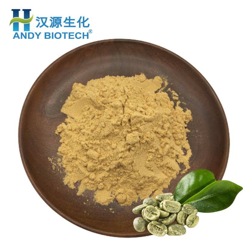 Low Price Sell 50% Green Coffee Bean Extract Chlorogenic Acid Powder