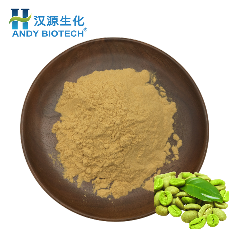 Low Price Sell 50% Green Coffee Bean Extract Chlorogenic Acid Powder