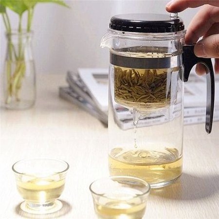 Promotional Glass Teapot Loose Leaf Tea Pot With Removable Infuser