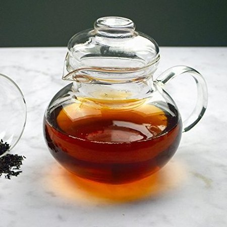 Factory direct High Borosilicate heat resistant small glass teapot