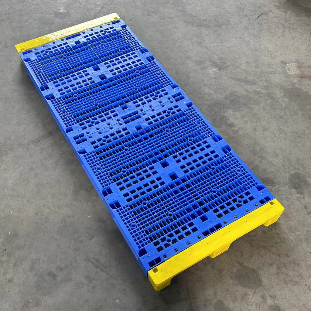 oversize plastic pallet wholesale Pallet Single Face Plastic Blue Style hdpe china Euro Plastic pallet for sale