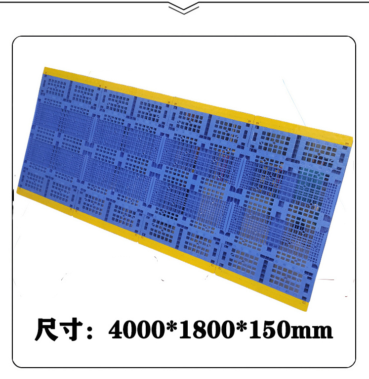 oversize plastic pallet wholesale Pallet Single Face Plastic Blue Style hdpe china Euro Plastic pallet for sale