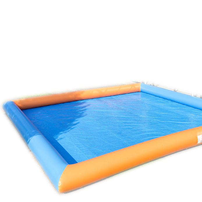 commercial giant PVC inflatable water pool for paddle boat or bumper boats