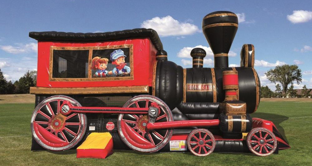 Water Train Inflatable inflatable train 3D combo amazing new game | Bestsuppliers.com