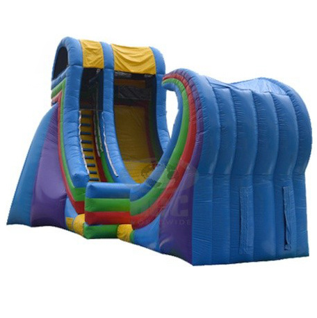 Inflatable Rampage Water Slide for both wet and dry playing