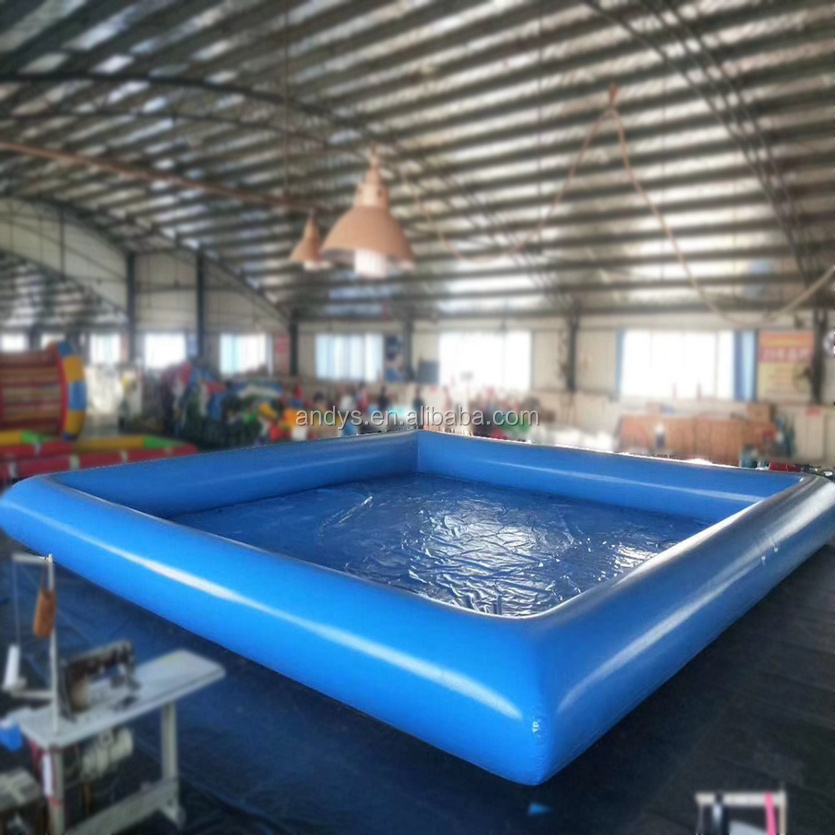 commercial giant PVC inflatable water pool for paddle boat or bumper boats