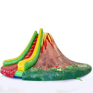 New design inflatable Volcano Slide for kids playing area