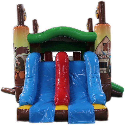 inflatable Cowboy Cowgirl Combo bouncer