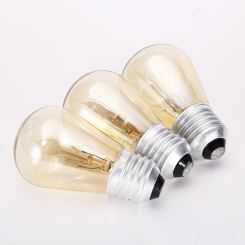 48ft 15 Bulb High lumens light bulb outside carnival lighting for party tungsten string light