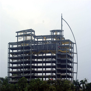 Low cost metal structure steel frame apartment building for sale