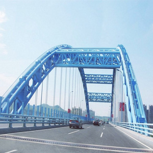 Low cost steel truss pedestrian bridge steel bridge structure for sale