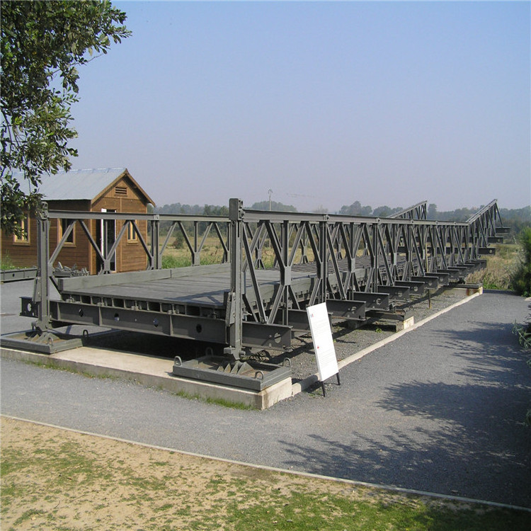 prefabricated steel truss bailey pedestrian bridge