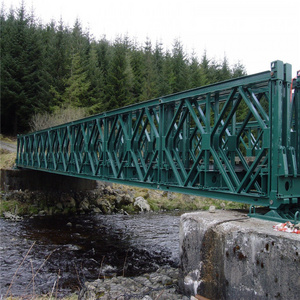 prefabricated steel truss bailey pedestrian bridge