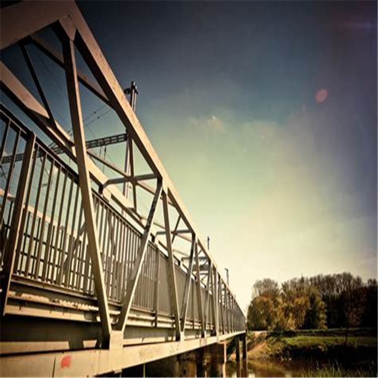 high quality light steel truss pedestrian bailey steel truss structure bridge construction