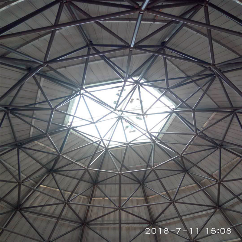 Prefabricated Steel structure  Space Frame Dome Roof building