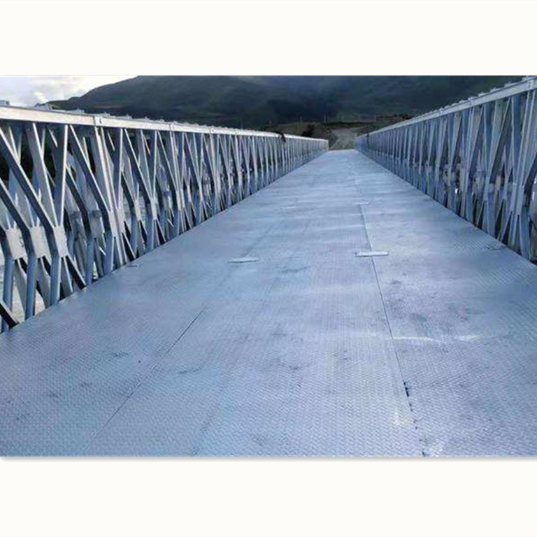 Galvanized Prefabricated Steel Structure Bridge Low Cost Factory Price of Bailey Bridge For Sale