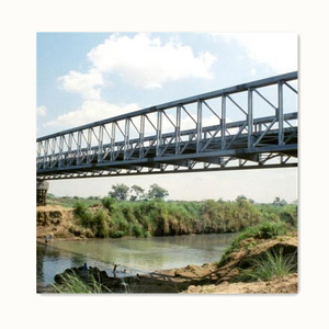 China Factory Price of Bailey Bridge Steel Structure Galvanized Reinforced Puentes Bailey Steel Truss Portable Pedestrian Bridge