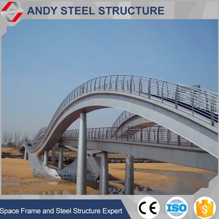 Prefab Steel Frame Puente Bailey Bridge Steel Bridge Truss Foot Bridge